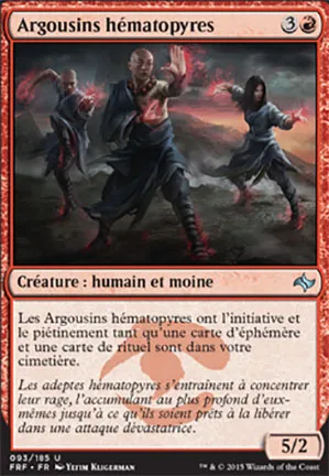 Argousins hématopyres