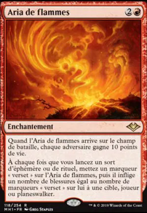 Aria de flammes