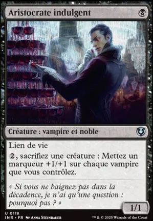 Aristocrate indulgent