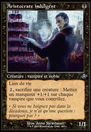 Aristocrate indulgent