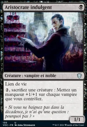 Aristocrate indulgent