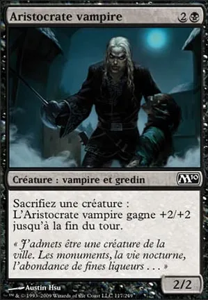 Aristocrate vampire