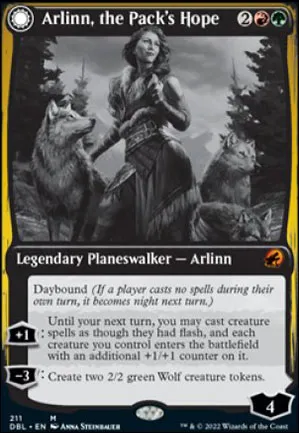 Arlinn, espoir de la meute // Arlinn, furie de la lune