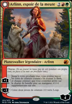 Arlinn, espoir de la meute // Arlinn, furie de la lune