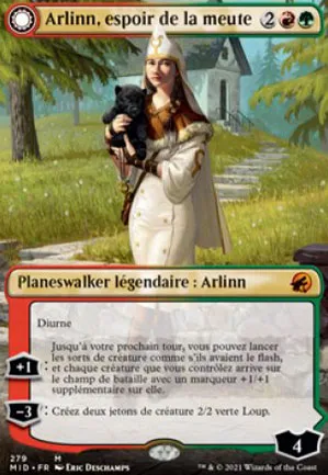 Arlinn, espoir de la meute // Arlinn, furie de la lune