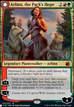 Arlinn, espoir de la meute // Arlinn, furie de la lune