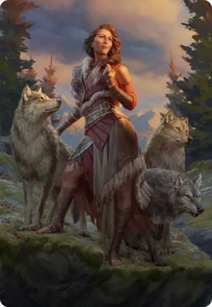 Arlinn, espoir de la meute - Illustration