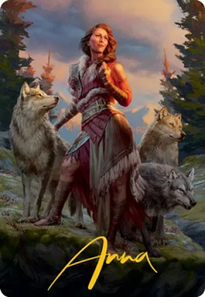 Arlinn, espoir de la meute - Illustration