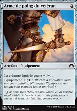 Arme de poing du vétéran