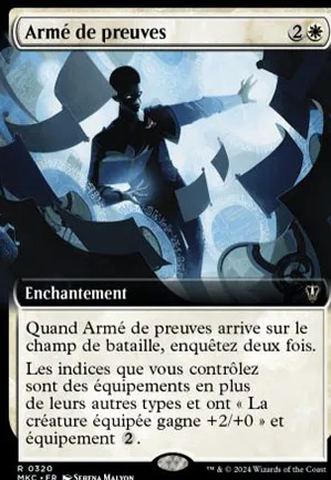 Armé de preuves