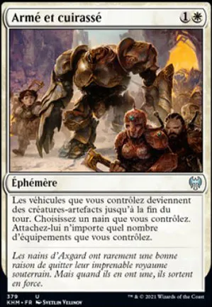 Armé et cuirassé