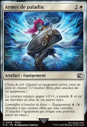Armes de paladin