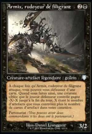 Armix, rudoyeur de filigrane