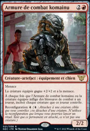 Armure de combat komainu