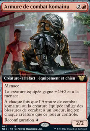Armure de combat komainu