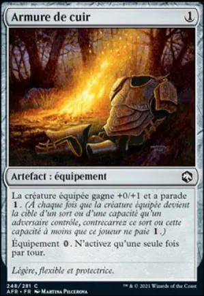 Armure de cuir