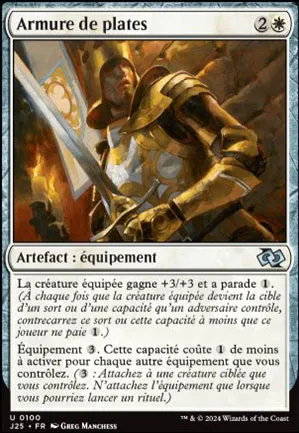 Armure de plates