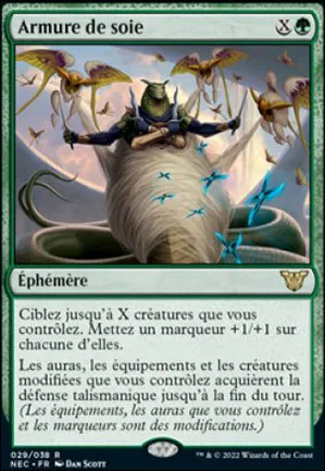 Armure de soie