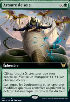 Armure de soie