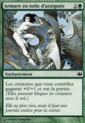 Armure en toile d'araignée