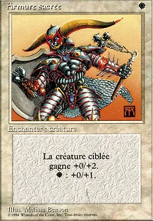 Armure sacrée