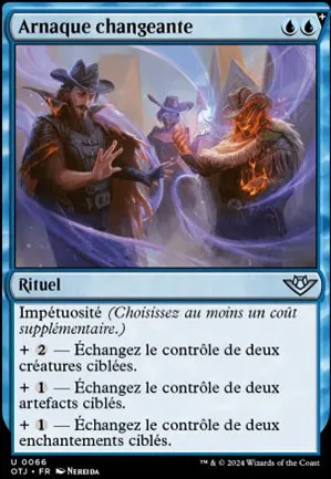 Arnaque changeante