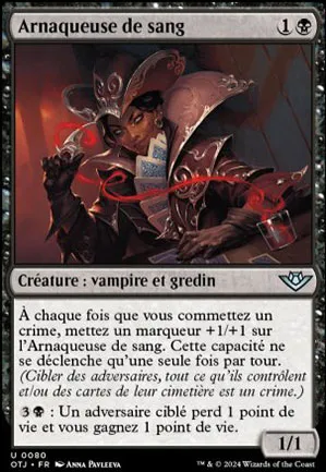 Arnaqueuse de sang
