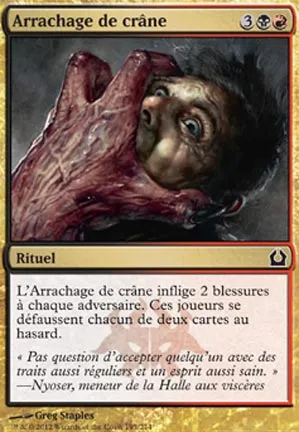 Arrachage de crâne