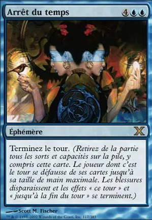 Arrêt du temps