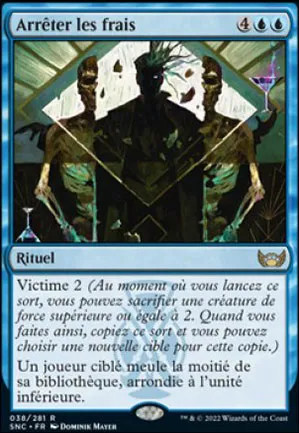Arrêter les frais
