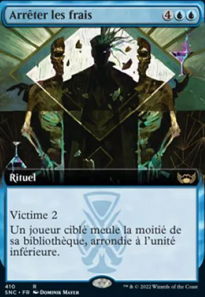 Arrêter les frais