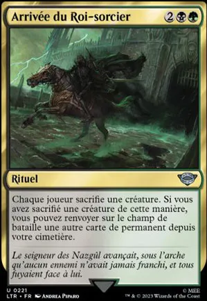 Arrivée du Roi-sorcier