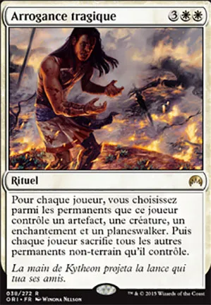Arrogance tragique