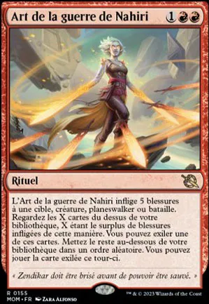 Art de la guerre de Nahiri