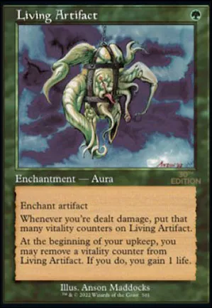 Artefact vivant