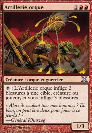Artillerie orque