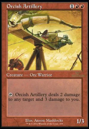 Artillerie orque