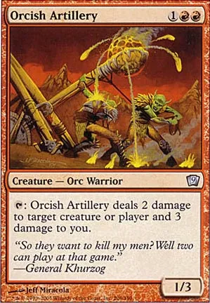 Artillerie orque