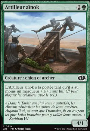 Artilleur aïnok