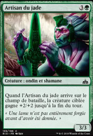 Artisan du jade