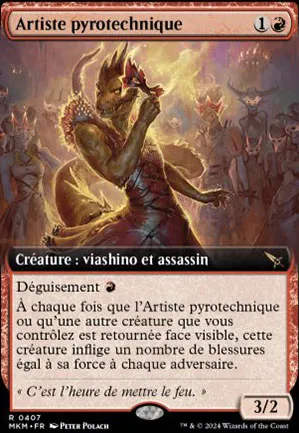 Artiste pyrotechnique