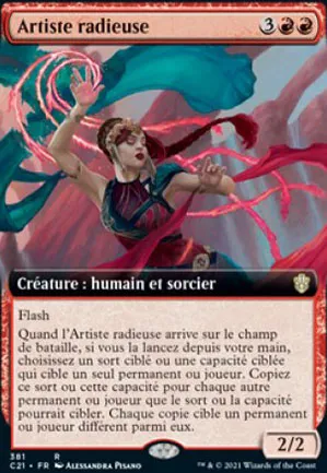 Artiste radieuse