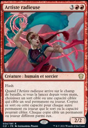 Artiste radieuse