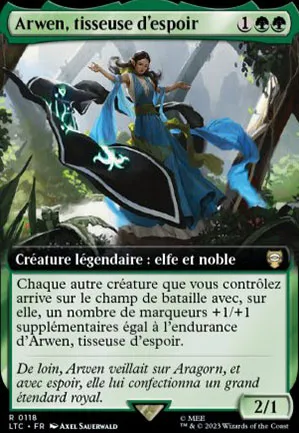 Arwen, tisseuse d'espoir