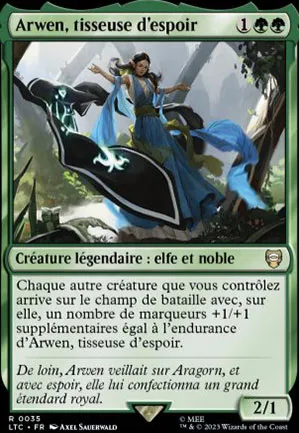 Arwen, tisseuse d'espoir