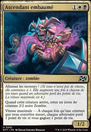 Ascendant embaumé