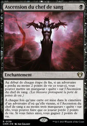 Ascension du chef de sang