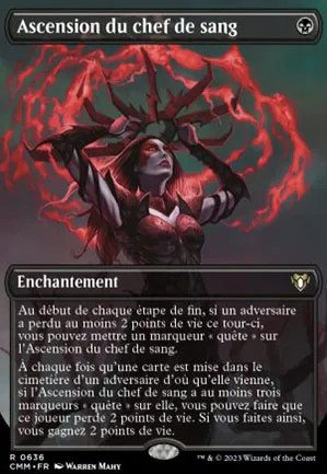 Ascension du chef de sang