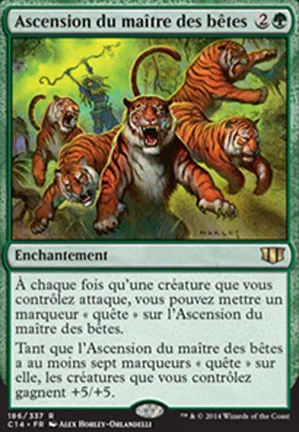 Ascension du maître des bêtes