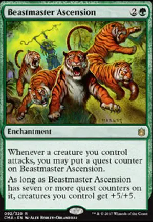 Ascension du maître des bêtes